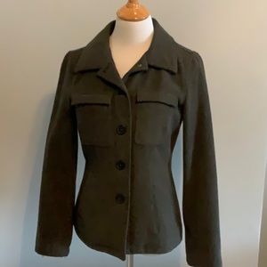 American Eagle Outfitters Grey Peacoat